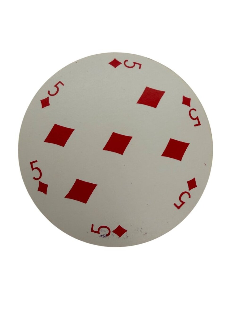 Vintage Round Playing Cards Jamaica Souvenir Deck Hong Kong WPP w/ Plastic Case - Picture 6 of 8